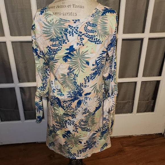 Fresh Produce Womens Pink Floral‎ Dress Large - Picture 2 of 6